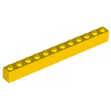 yellow brick 1 x 12