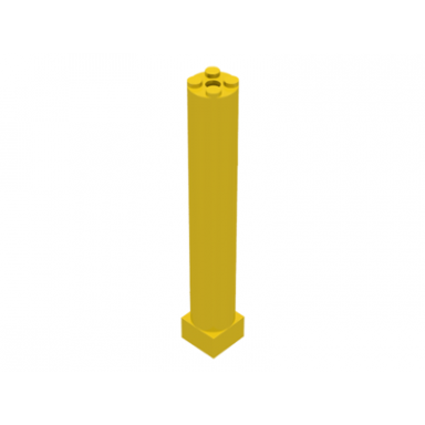 yellow support 2 x 2 x 11 solid pillar