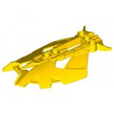 yellow bionicle panel shield axalara t9