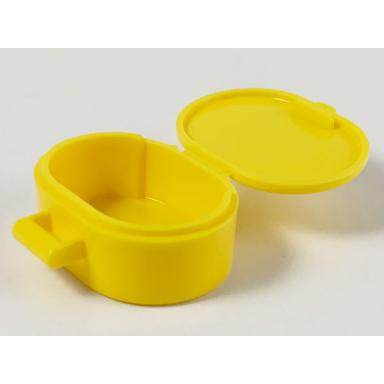 yellow scala utensil oval case