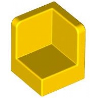 yellow panel 1 x 1 x 1 corner