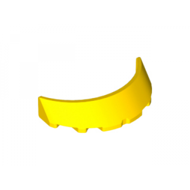 yellow windscreen 3 x 6 x 1 curved