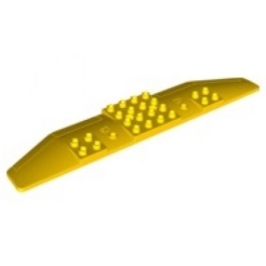 yellow duplo airplane cargo wings