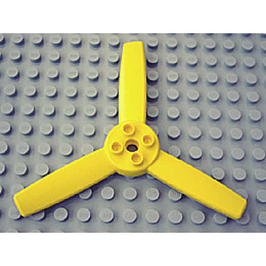 yellow duplo propeller rotor 3 blade 9 1 2 diameter