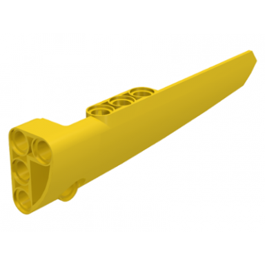 yellow technic panel fairing 6 long smooth side b