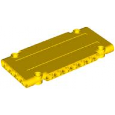 yellow technic panel plate 5 x 11 x 1