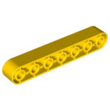 yellow duplo technic beam 7