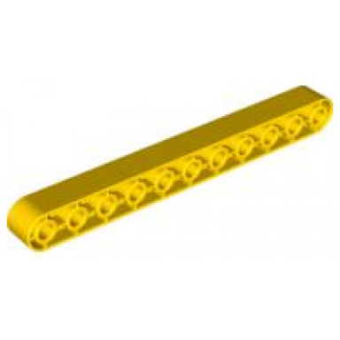 yellow duplo technic beam 11