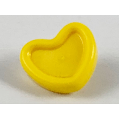 yellow minifigure utensil trolls heart with pin