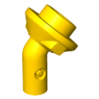 yellow bar 1l with angled hollow stud