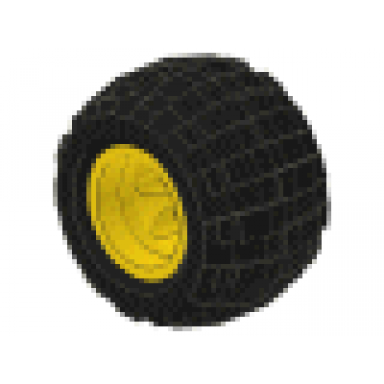 yellow wheel 43.2 x 28 balloon small with black tire 43.2 x 28 s balloon small 6580 6579