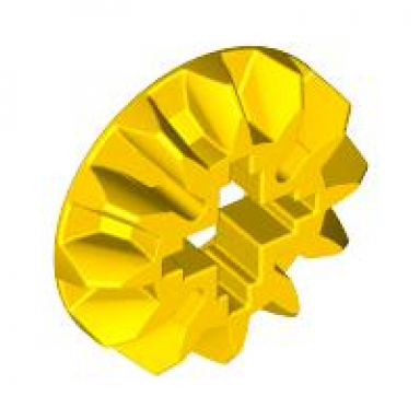 yellow technic gear 12 tooth bevel