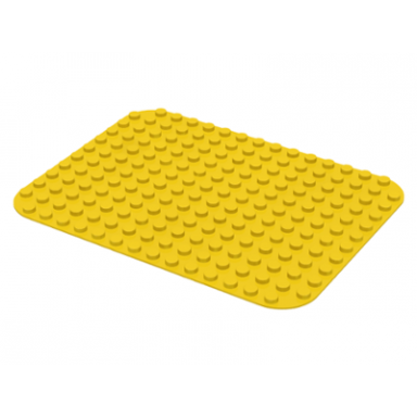 yellow duplo baseplate 12 x 16