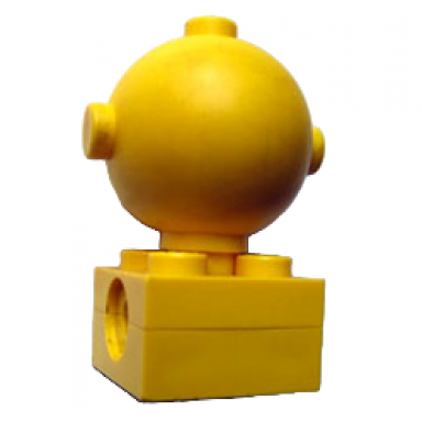 homemaker figure maxifigure torso with yellow head plain 792c04 685