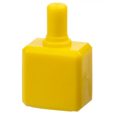 yellow scala accessories bottle perfume with rectangle base