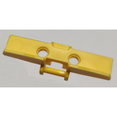 yellow technic link tread extra wide with 2 pin holes