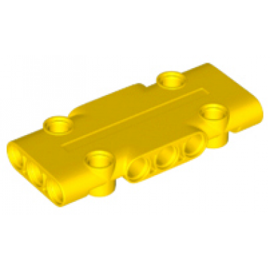 yellow technic panel plate 3 x 7 x 1