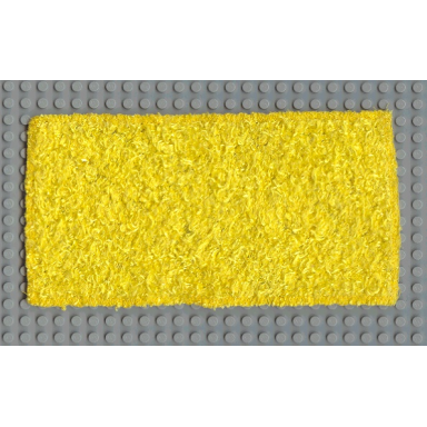 yellow scala cloth shaggy 22 x 12 for hay bale
