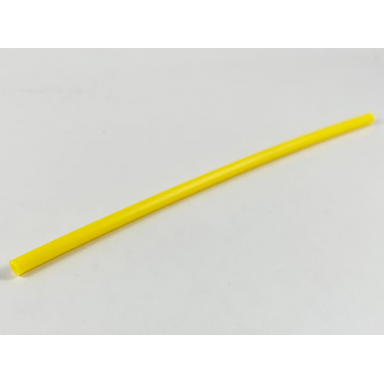 yellow hose rigid 3mm d 15l 12cm