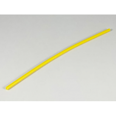 yellow hose rigid 3mm d 18l 14.4cm