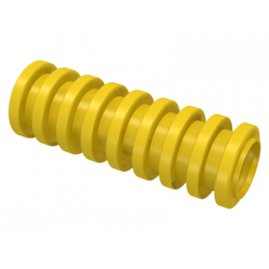 yellow hose ribbed 7mm d 3l 2.4cm
