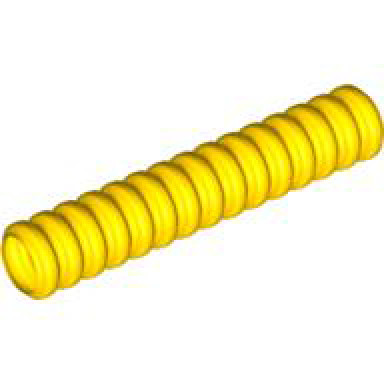 yellow hose ribbed 7mm d 5l 4.0cm