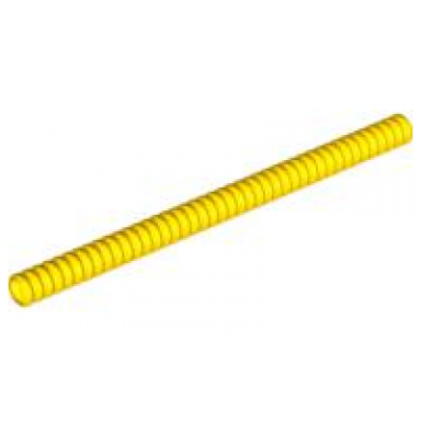 yellow hose ribbed 7mm d 14l 11.2cm
