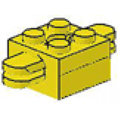 yellow arm holder brick 2 x 2 with round top hole with arms 792 793 795 homemaker figure maxifigure torso assembly