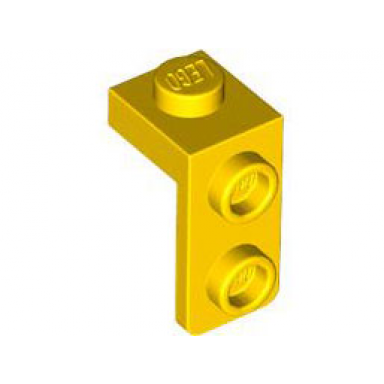 yellow bracket 1 x 1 - 1 x 2
