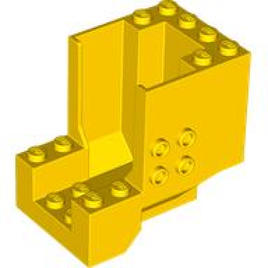 yellow cockpit 6 x 4 x 4 2 3