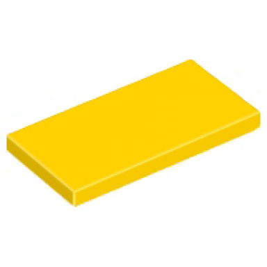 yellow tile 2 x 4