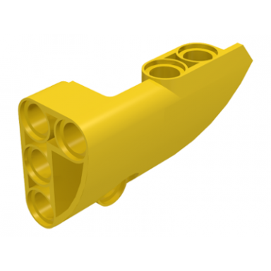 yellow technic panel fairing 2 small smooth short side b