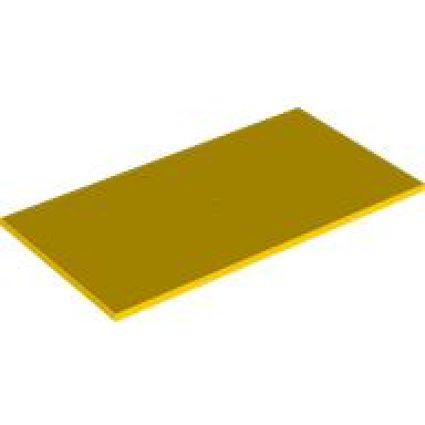 yellow tile 8 x 16 with bottom tubes textured surface