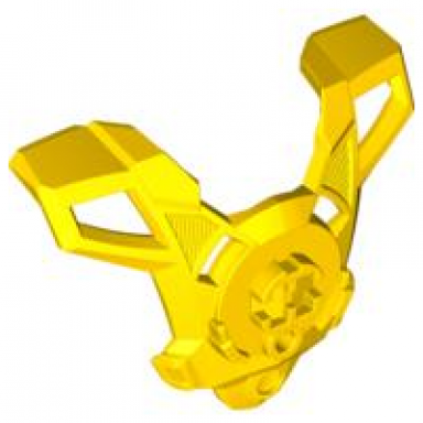 yellow hero factory chest armor with trapezoid shoulders