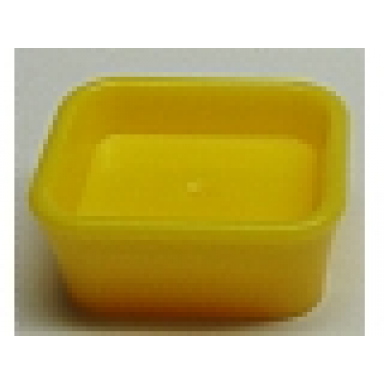 yellow friends accessories dish rectangular