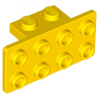 yellow bracket 1 x 2 - 2 x 4