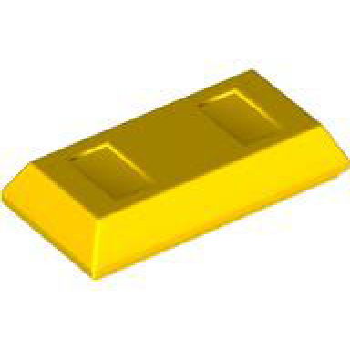yellow minifigure utensil ingot bar