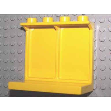 yellow duplo panel 4 x 2 x 2