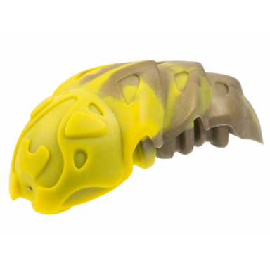 yellow bionicle rahkshi kraata stage 6 with marbled pattern list head color describe the rest