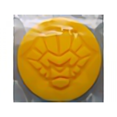 rip cord handle cover with legends of chima lion head - flexible rubber