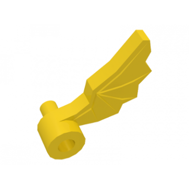 yellow minifigure plume dragon wing left