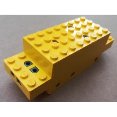 yellow electric motor 4.5v type c 12 x 4 x 3 1 3 train