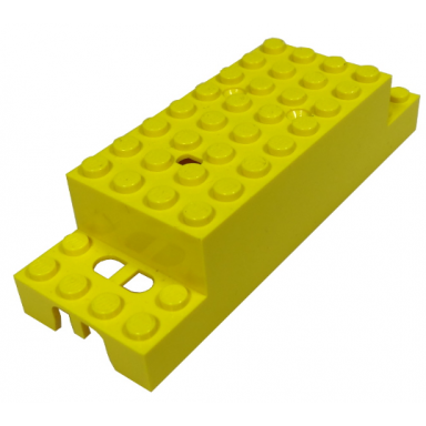 yellow electric motor 4.5v type c 12 x 4 x 3 1 3 upper housing train