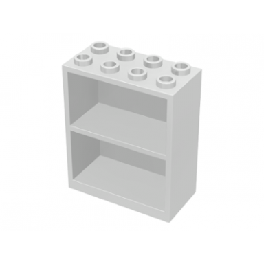 white homemaker bookcase 2 x 4 x 4