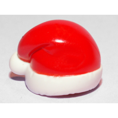 minifigure headgear cap santa with red top pattern undetermined type