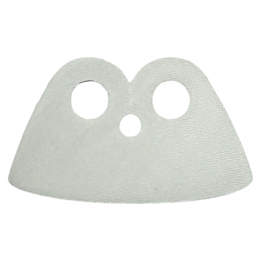 minifigure cape cloth high rounded wide collar full circle neck cut