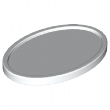 minifigure utensil serving tray oval