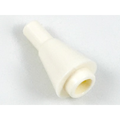 white cone 1 x 1 inverted with bar