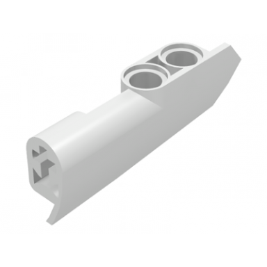 white technic panel fairing 21 very small smooth side b