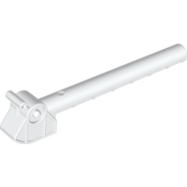 white duplo train crossing gate crossbar